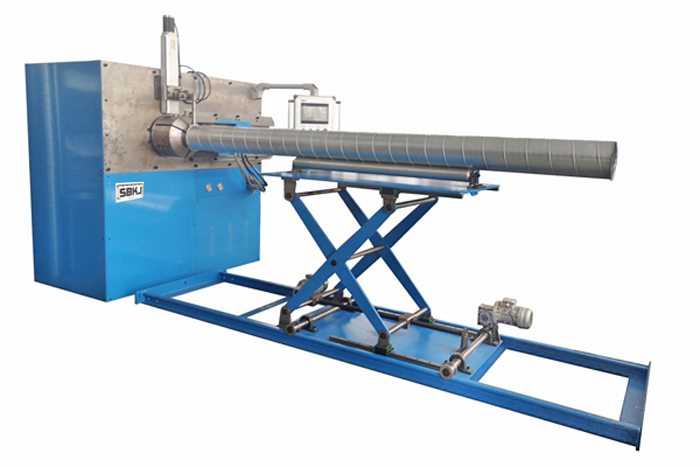 Máy lốc ống gió tròn xoắn SBFB-1250